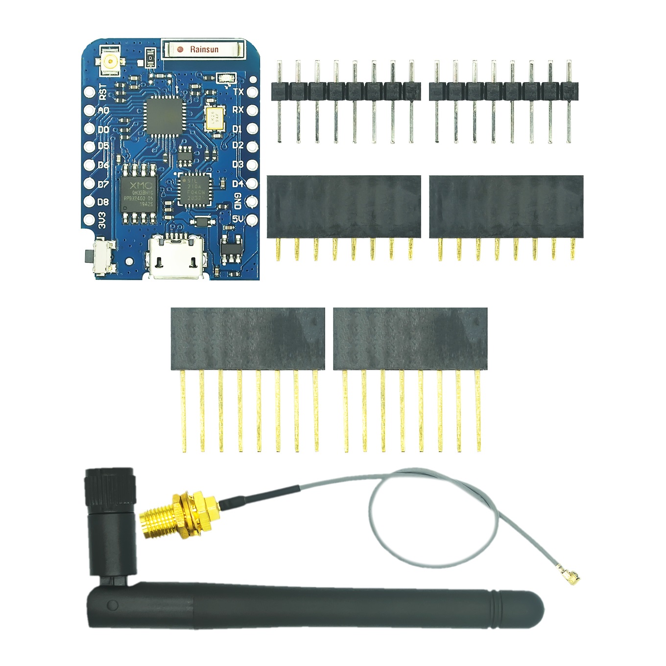 WEMOS D1 Mini Pro 4M 16M Bytes - đánh giá và giá Esp8266 Nodemcu Board