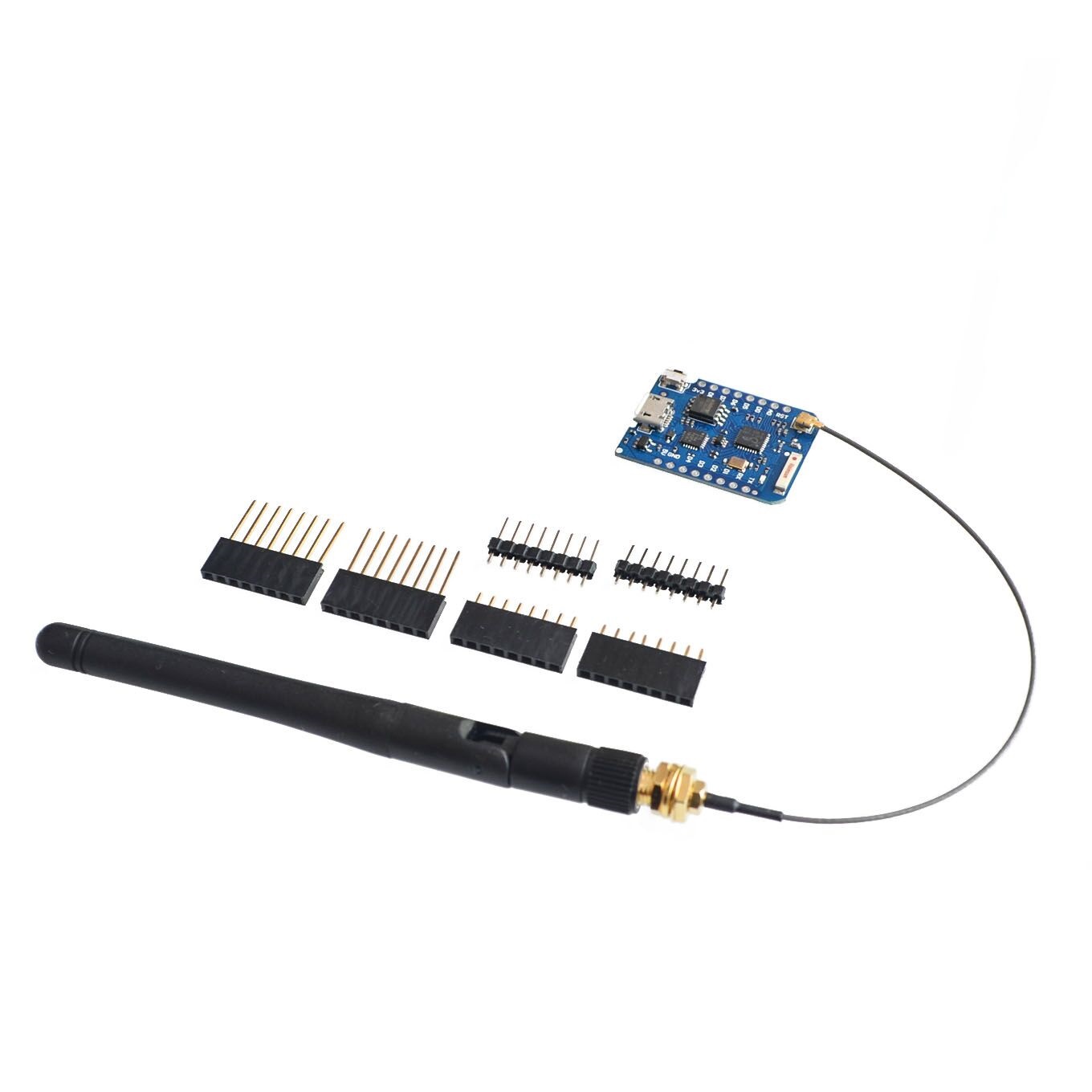 WEMOS D1 Mini Pro 4M 16M Bytes - đánh giá và giá Esp8266 Nodemcu Board
