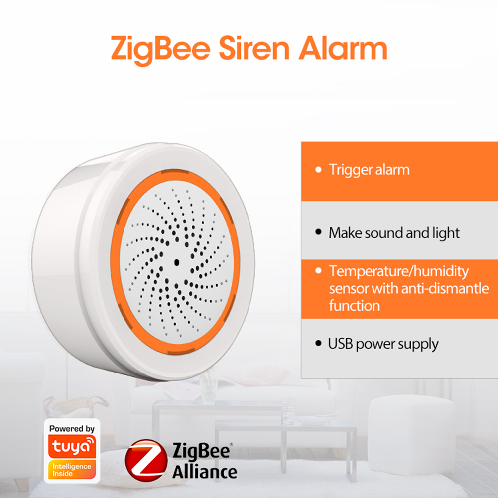 NEO-Tuya Zigbee Siren Gateway  - đánh giá và giá Home Automation Technology