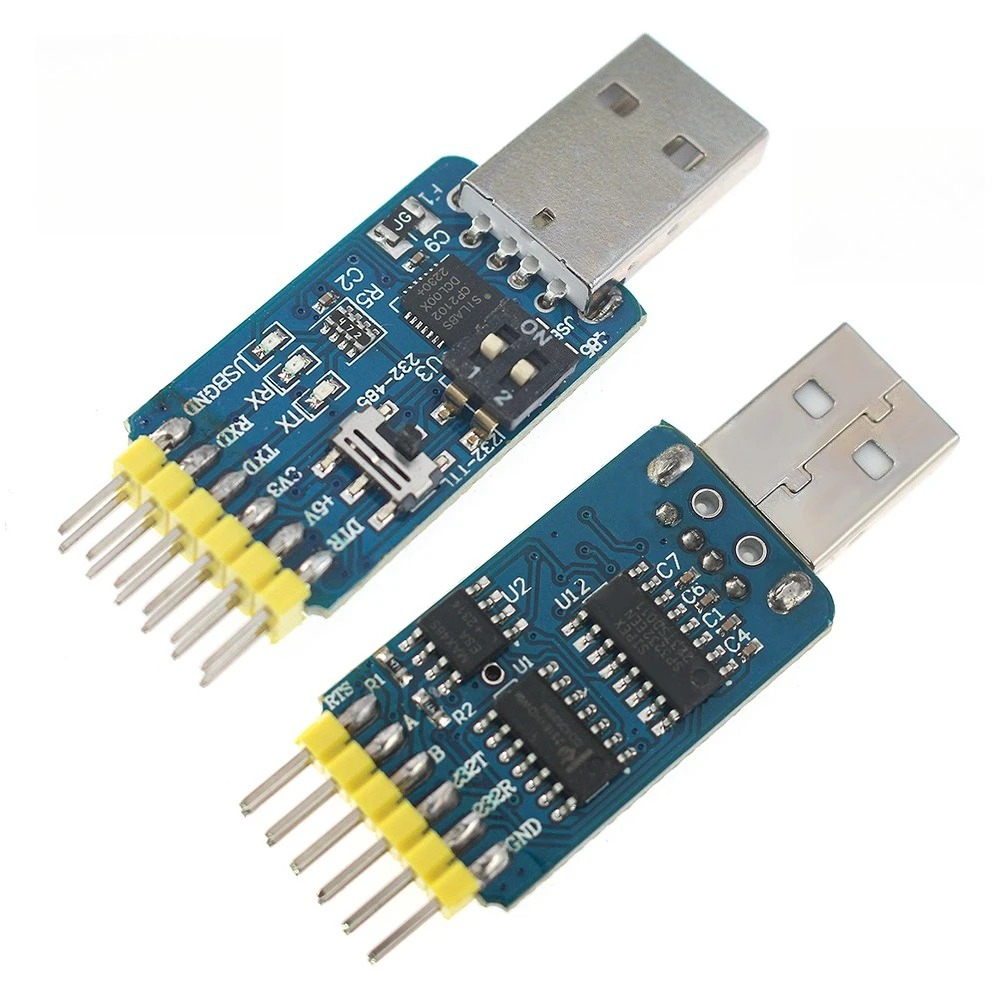 6 in 1 USB Serial Adapter CP21 - đánh giá và giá Level Shifter 3.3V