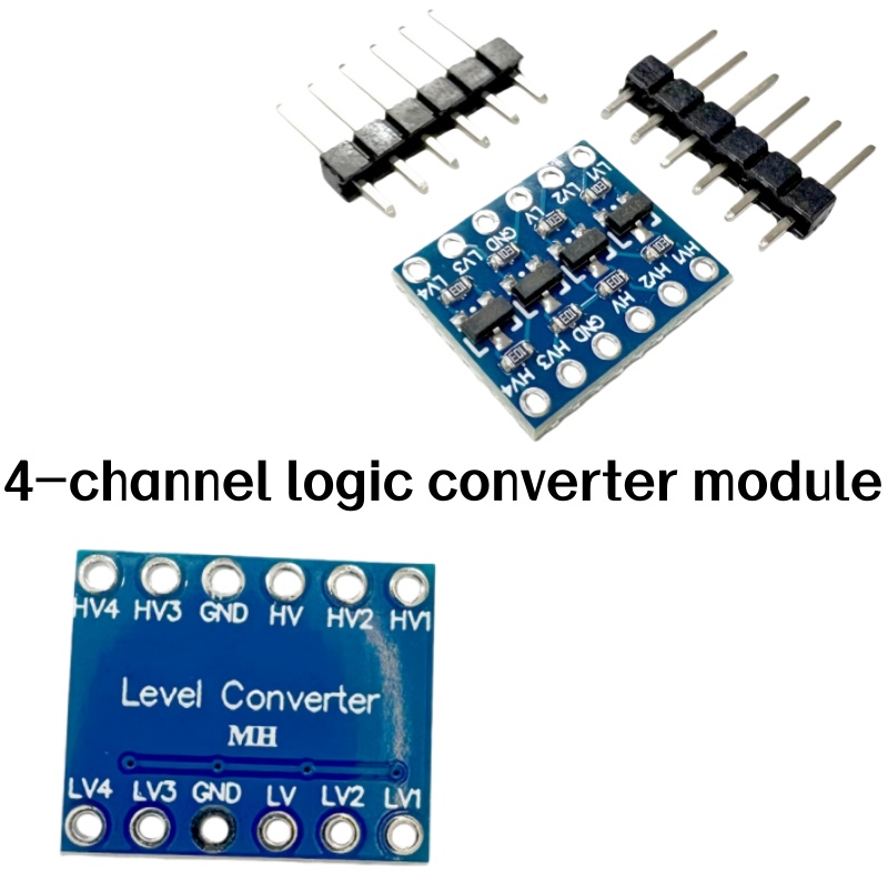 4-Channel Logic Level Converte - đánh giá và giá Level Shifter 3.3V
