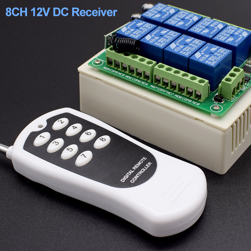 24V & 12V DC Relay 8 Kênh Rele - đánh giá và giá Shelly Relay Module