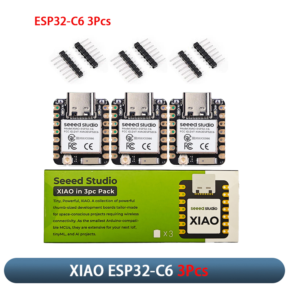 XIAO ESP32-C6 3Pcs Development - đánh giá và giá Home Automation Arduino