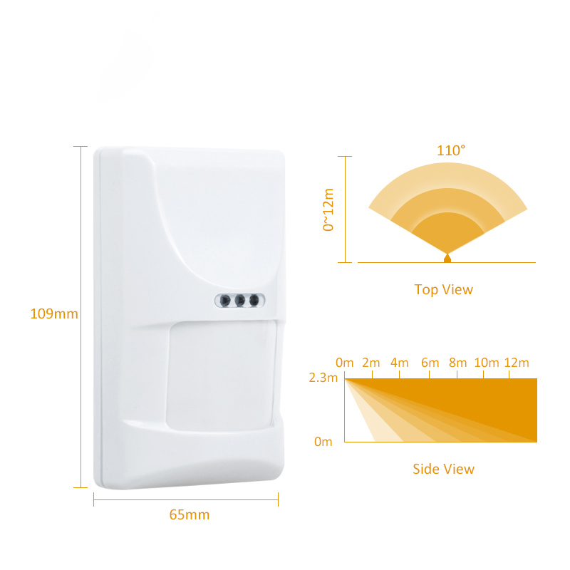 1/3pcs Wired Indoor PIR Microw - đánh giá và giá Motion Sensor Pir Wired