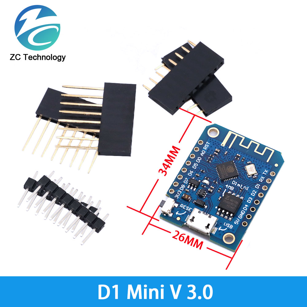 D1 Mini ESP8266 ESP-12F CH340G - đánh giá và giá Esp8266 Nodemcu Board