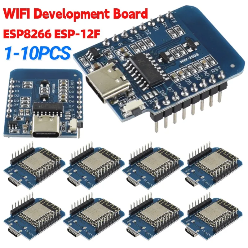 1-10PCS ESP8266 ESP-12F D1 Min - đánh giá và giá Esp8266 Nodemcu Board