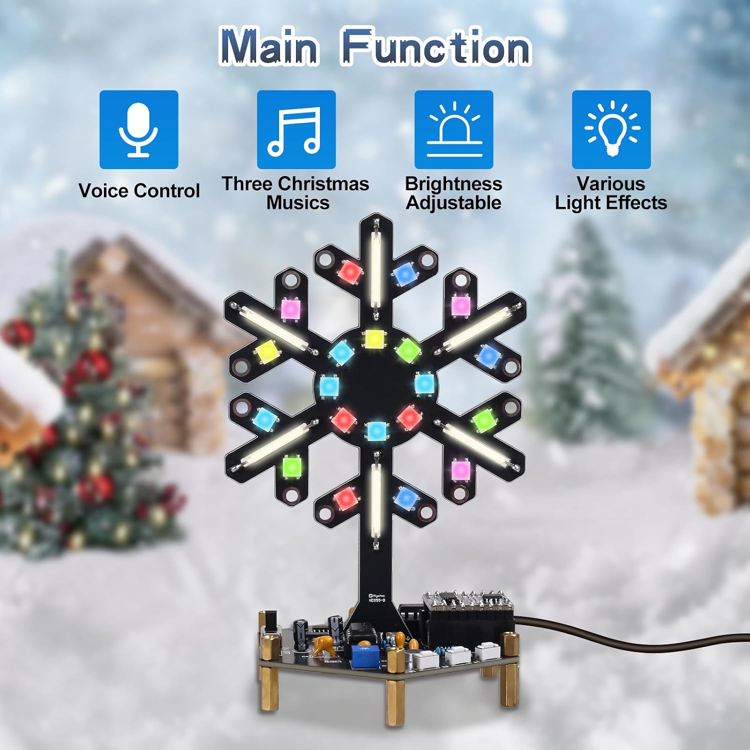 Voice Control Spectrum Light S - đánh giá và giá Home Automation System Diy