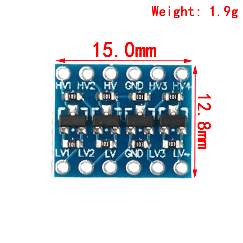10pcs 4 channel IIC I2C Logic  - đánh giá và giá Level Shifter 3.3V