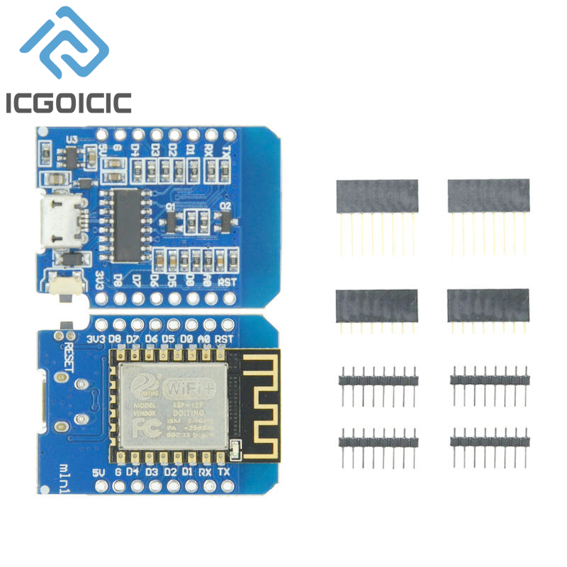 D1 Mini-Mini NodeMcu 4M Bytes  - đánh giá và giá Esp8266 Nodemcu Board