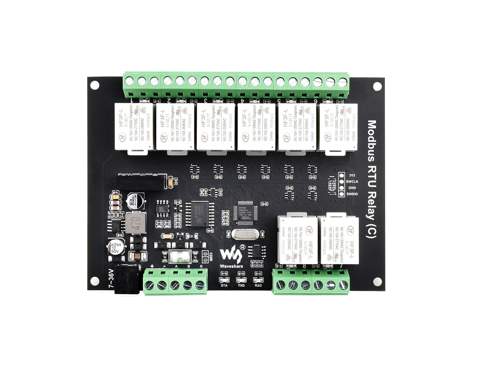 Modbus RTU Relay (C),Modbus RT - đánh giá và giá Shelly Relay Module