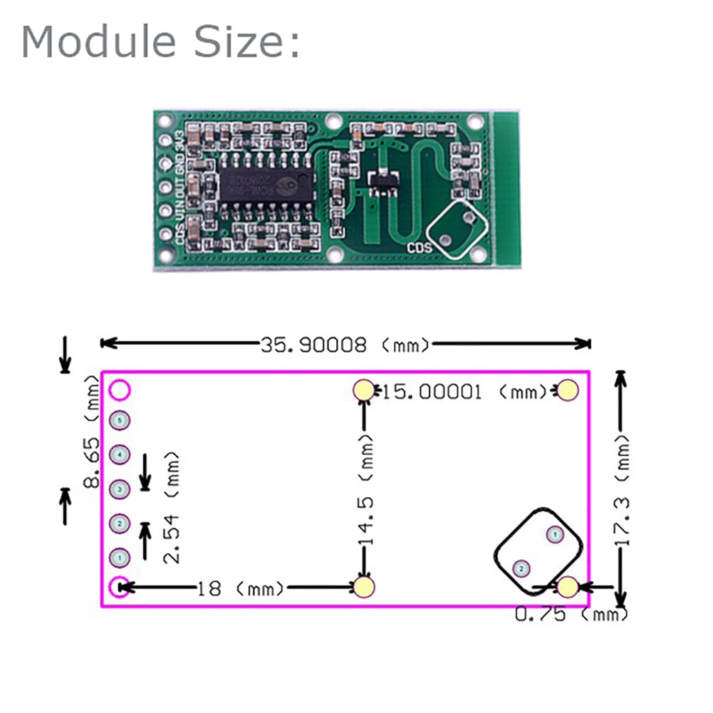 5PCS RCWL-0516 Motion Detectio - đánh giá và giá Esp8266 Nodemcu Board