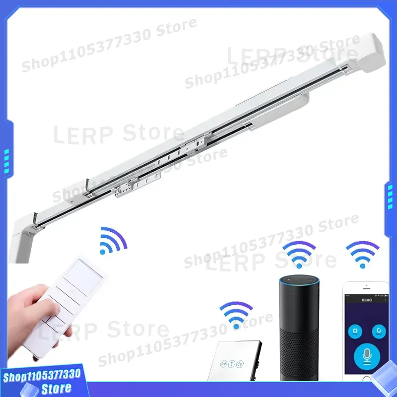 Smart Electric Curtain Track M - đánh giá và giá Home Automation System Design