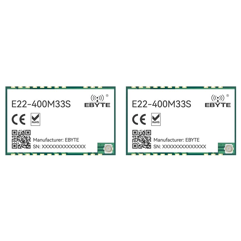 2X EBYTE SX1268 433Mhz Lora Wi - đánh giá và giá 433Mhz Receiver Module