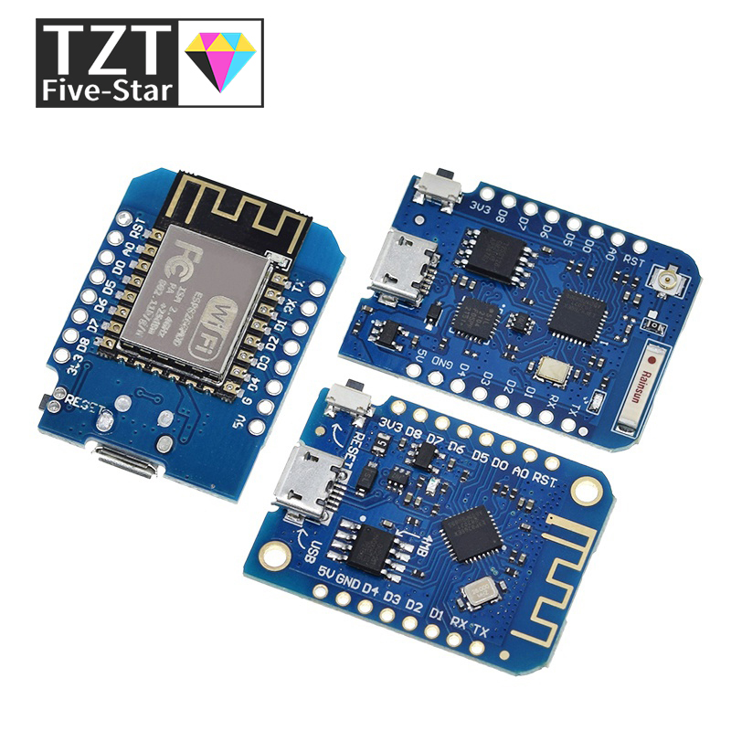 WeMos D1 Mini Pro V3.0 NodeMcu - đánh giá và giá Esp8266 Nodemcu Board