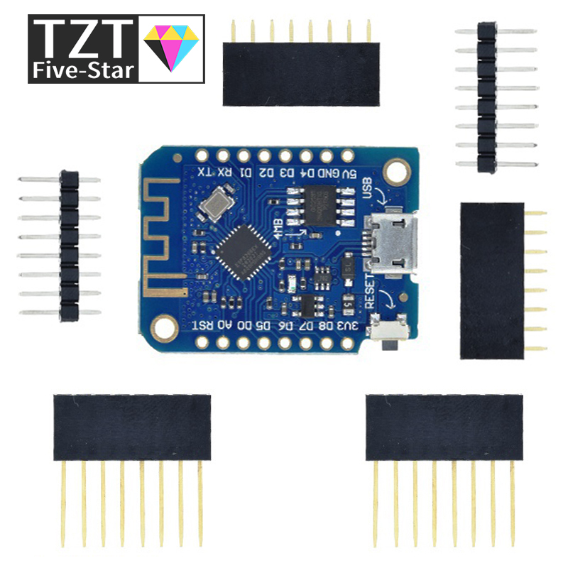 WeMos D1 Mini Pro V3.0 NodeMcu - đánh giá và giá Esp8266 Nodemcu Board